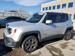 Jeep salvage cars for sale: 2018 Jeep Renegade Limited