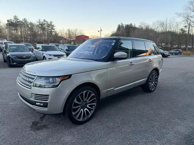 2016 Land Rover Range Rover Supercharged