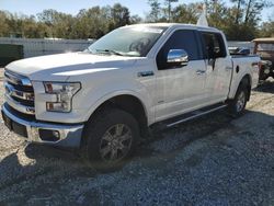 Ford salvage cars for sale: 2017 Ford F150 Supercrew