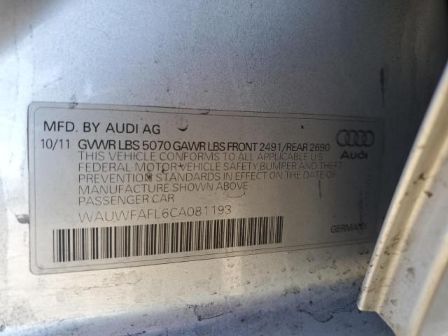 2012 Audi A4 Premium Plus