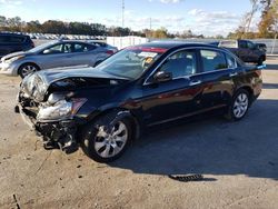 Salvage cars for sale at Dunn, NC auction: 2010 Honda Accord EXL