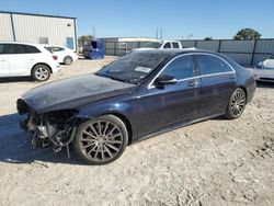 Salvage cars for sale at auction: 2016 Mercedes-Benz S 550