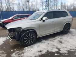 Salvage cars for sale at Moncton, NB auction: 2016 Volvo XC90 T6