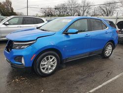 Chevrolet Equinox lt salvage cars for sale: 2024 Chevrolet Equinox LT