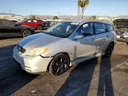 Salvage cars for sale at Van Nuys, CA auction: 2003 Toyota Corolla Matrix XR