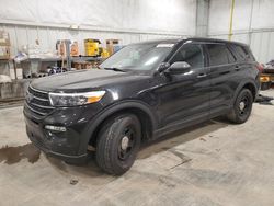 Salvage cars for sale from Copart Milwaukee, WI: 2021 Ford Explorer Police Interceptor