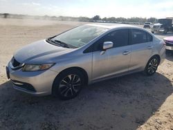 Honda Civic ex salvage cars for sale: 2015 Honda Civic EX