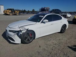 Salvage Cars with No Bids Yet For Sale at auction: 2017 Alfa Romeo Giulia