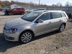 Volkswagen salvage cars for sale: 2017 Volkswagen Golf Sportwagen S