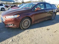 Ford salvage cars for sale: 2016 Ford Fusion Titanium