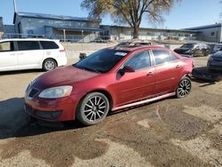 Salvage cars for sale at auction: 2010 Pontiac G6