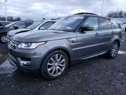 Salvage SUVs for sale at auction: 2016 Land Rover Range Rover Sport HSE