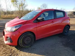 Chevrolet Spark salvage cars for sale: 2017 Chevrolet Spark LS