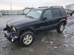 Salvage cars for sale at Airway Heights, WA auction: 2003 Jeep Liberty Limited