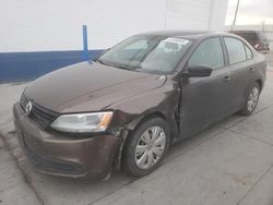 Salvage cars for sale at Farr West, UT auction: 2011 Volkswagen Jetta Base