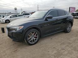 Salvage cars for sale at Chicago Heights, IL auction: 2018 Alfa Romeo Stelvio TI