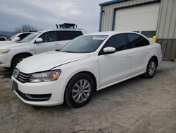 Volkswagen salvage cars for sale: 2015 Volkswagen Passat S