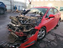 Chevrolet salvage cars for sale: 2017 Chevrolet Cruze LT