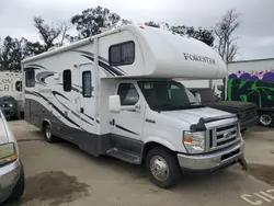 Salvage trucks for sale at Van Nuys, CA auction: 2015 Forest River 2015 Ford Econoline E450 Super Duty Cutaway Van