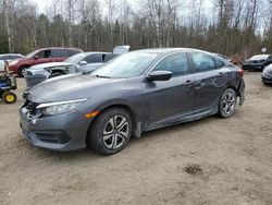 Salvage cars for sale at Cookstown, ON auction: 2016 Honda Civic LX