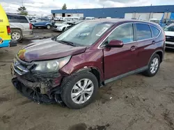 Honda cr-v ex salvage cars for sale: 2012 Honda CR-V EX