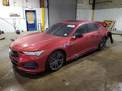 Salvage cars for sale at Glassboro, NJ auction: 2021 Acura TLX Tech A