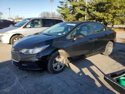 Chevrolet Vehiculos salvage en venta: 2018 Chevrolet Cruze LS