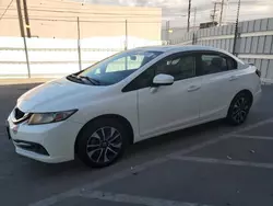 Honda Civic ex salvage cars for sale: 2015 Honda Civic EX