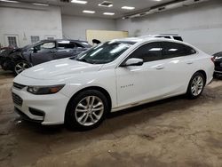 Salvage cars for sale at Davison, MI auction: 2016 Chevrolet Malibu LT