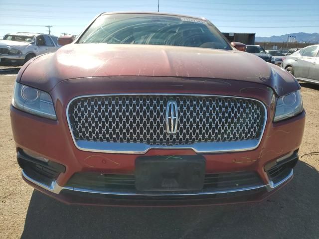 2017 Lincoln Continental Reserve