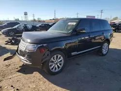 Salvage cars for sale at Chicago Heights, IL auction: 2013 Land Rover Range Rover HSE