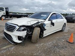 Salvage cars for sale at Houston, TX auction: 2019 Mercedes-Benz S 560