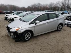 Vehiculos salvage en venta de Copart North Billerica, MA: 2015 Toyota Prius