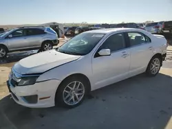 Salvage cars for sale at Grand Prairie, TX auction: 2010 Ford Fusion SEL