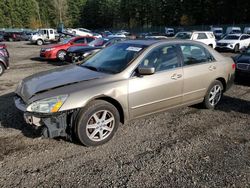 Honda salvage cars for sale: 2004 Honda Accord EX