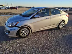 Salvage cars for sale at Houston, TX auction: 2017 Hyundai Accent SE