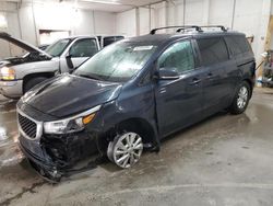 KIA salvage cars for sale: 2017 KIA Sedona LX