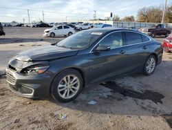 Salvage cars for sale at Oklahoma City, OK auction: 2016 Chevrolet Malibu LT