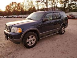 Salvage cars for sale at North Billerica, MA auction: 2003 Ford Explorer XLT