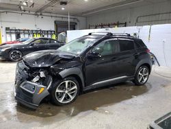 Salvage cars for sale at Candia, NH auction: 2018 Hyundai Kona Ultimate