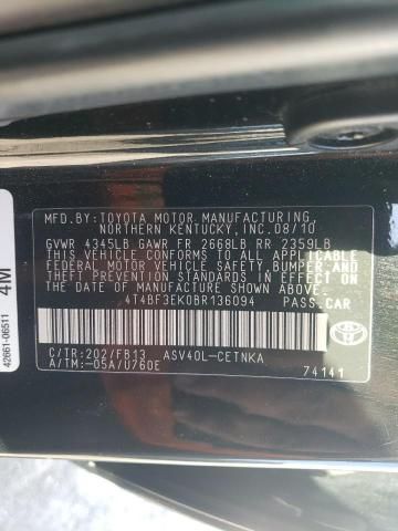 2011 Toyota Camry Base