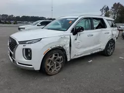 Salvage cars for sale at Dunn, NC auction: 2021 Hyundai Palisade Calligraphy