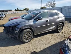 Salvage cars for sale at American Canyon, CA auction: 2017 Lexus NX 200T Base