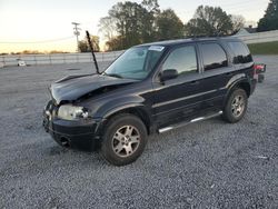 Salvage cars for sale at Gastonia, NC auction: 2005 Ford Escape Limited