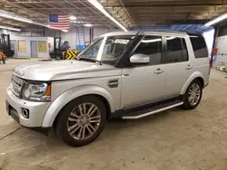 Land Rover lr4 salvage cars for sale: 2016 Land Rover LR4 HSE Luxury