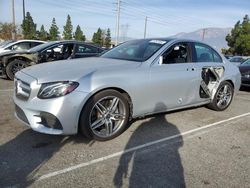 Salvage cars for sale at Rancho Cucamonga, CA auction: 2020 Mercedes-Benz E 350