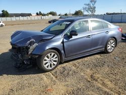 Salvage cars for sale at American Canyon, CA auction: 2017 Subaru Legacy 2.5I Premium