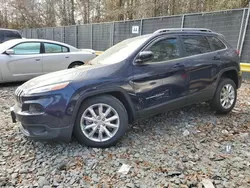 Salvage cars for sale at Waldorf, MD auction: 2015 Jeep Cherokee Limited