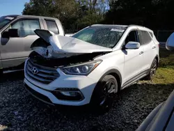 Salvage cars for sale at Tifton, GA auction: 2017 Hyundai Santa FE Sport