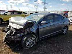 Salvage cars for sale at Elgin, IL auction: 2019 Hyundai Elantra SEL